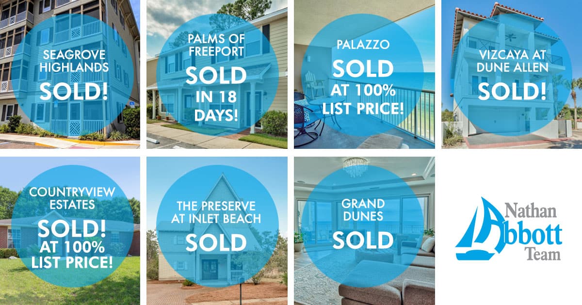 August Homes Sold by the Nathan Abbott Team
